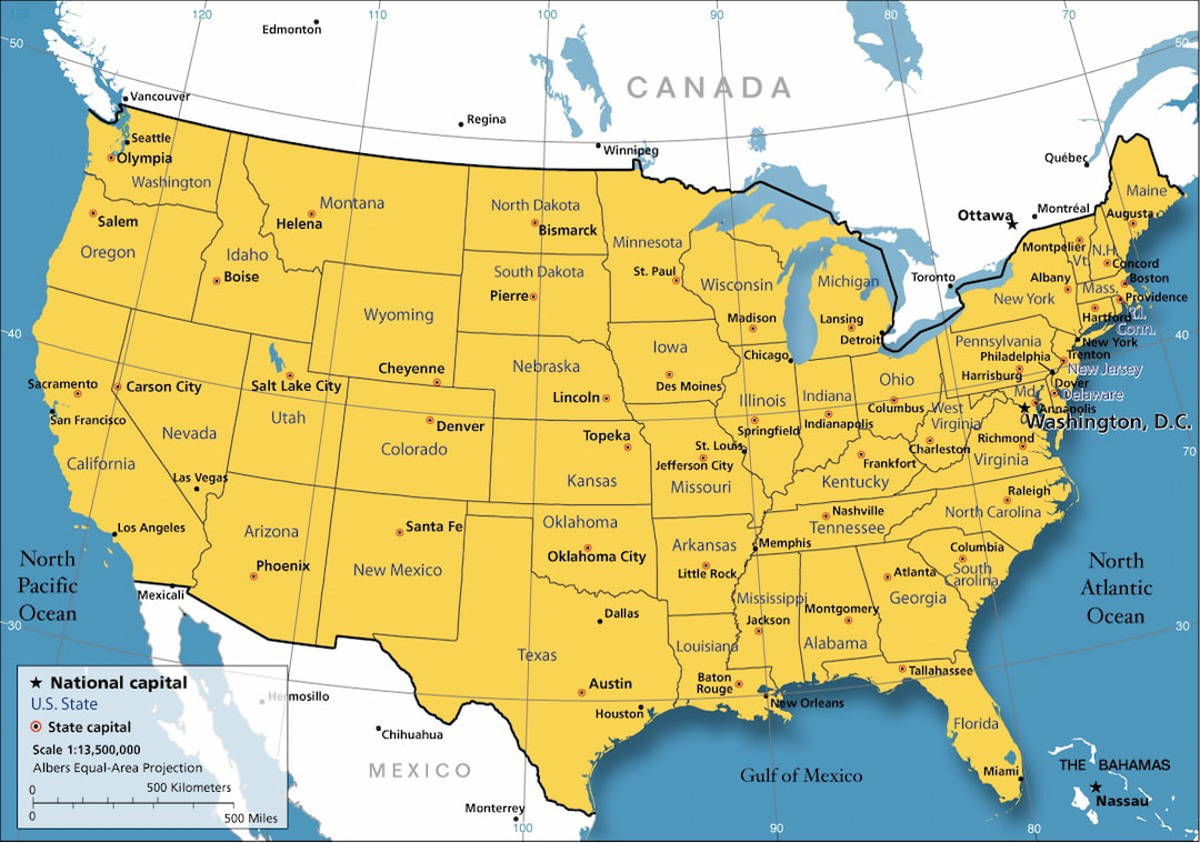 America Map